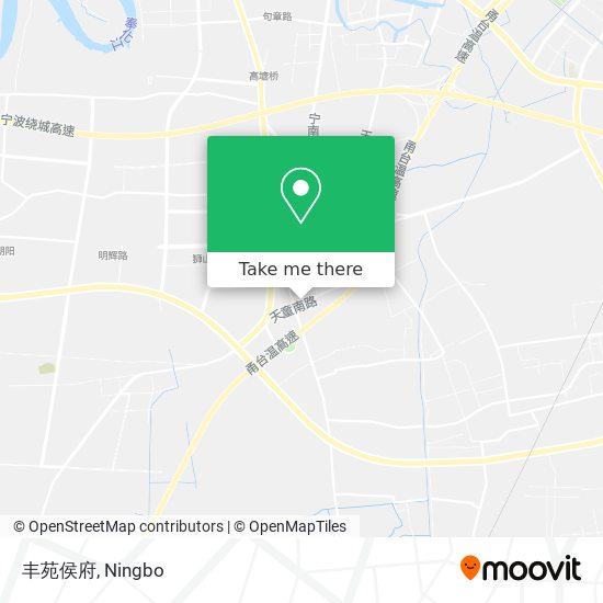 丰苑侯府 map