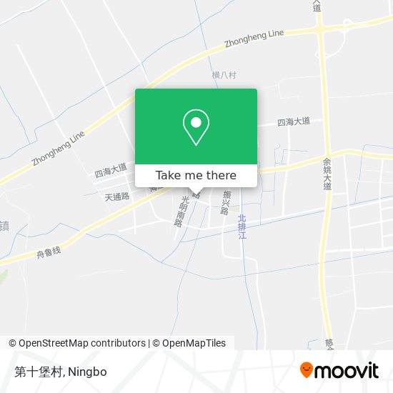 第十堡村 map