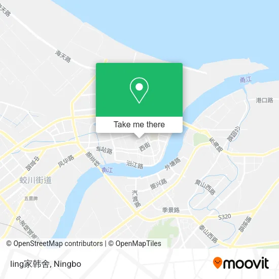 ling家韩舍 map