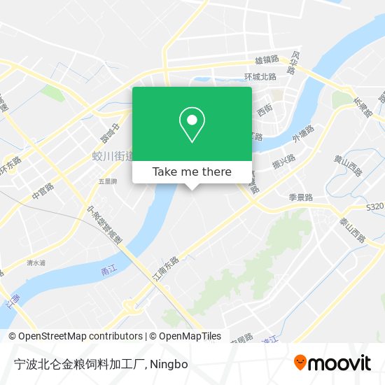 宁波北仑金粮饲料加工厂 map
