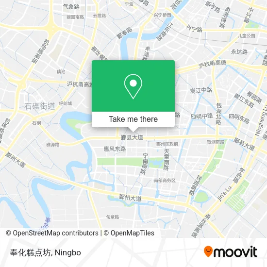 奉化糕点坊 map