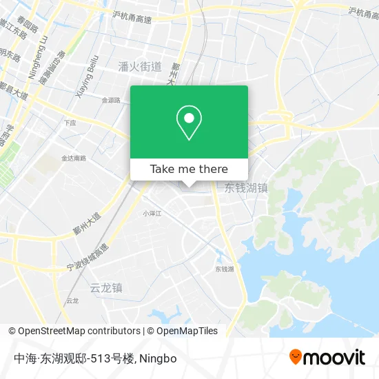 中海·东湖观邸-513号楼 map