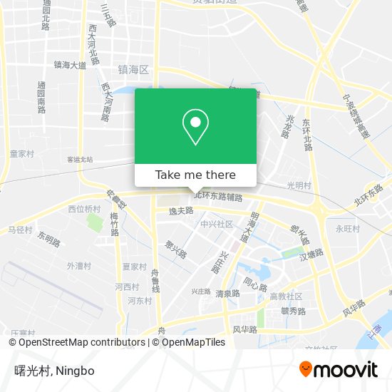 曙光村 map