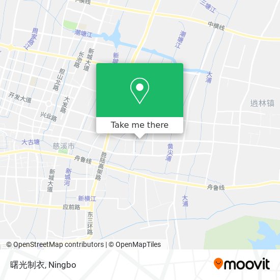 曙光制衣 map