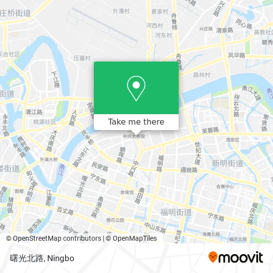 曙光北路 map