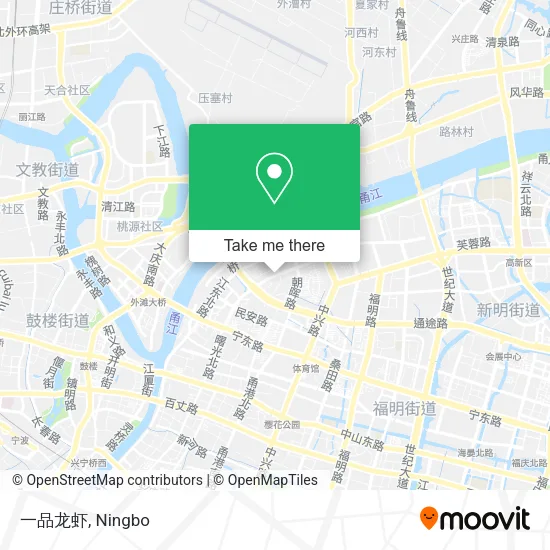 一品龙虾 map
