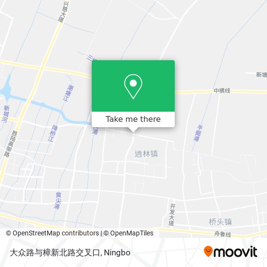 大众路与樟新北路交叉口 map