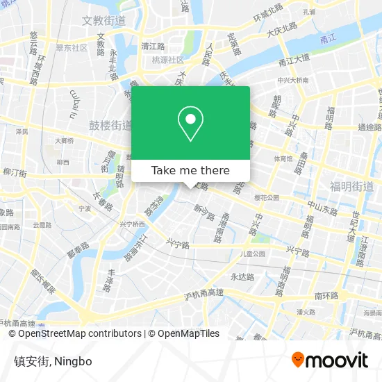 镇安街 map
