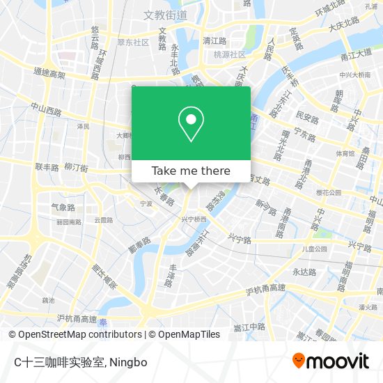 C十三咖啡实验室 map