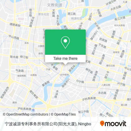 宁波诚源专利事务所有限公司(阳光大厦) map