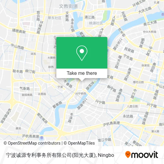 宁波诚源专利事务所有限公司(阳光大厦) map