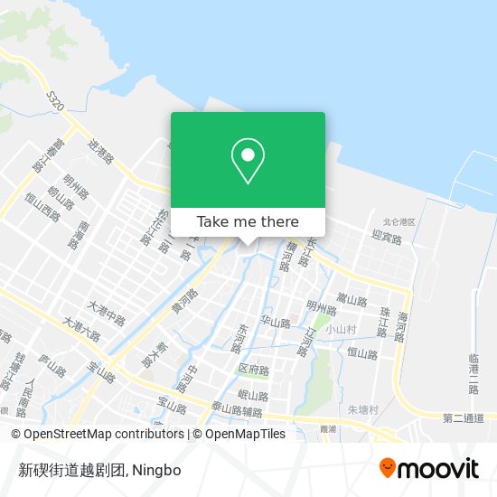 新碶街道越剧团 map
