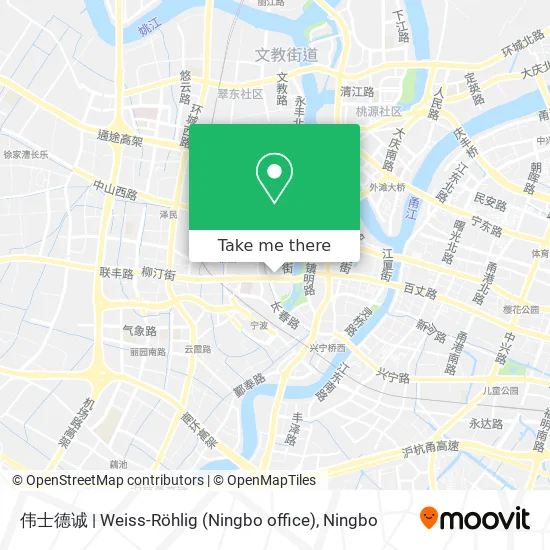 伟士德诚 | Weiss-Röhlig (Ningbo office) map