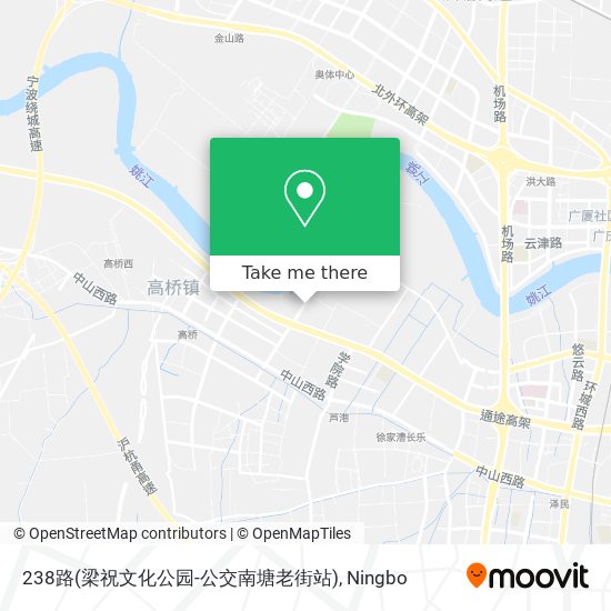 238路(梁祝文化公园-公交南塘老街站) map