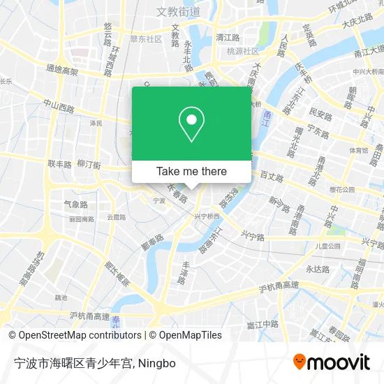 宁波市海曙区青少年宫 map