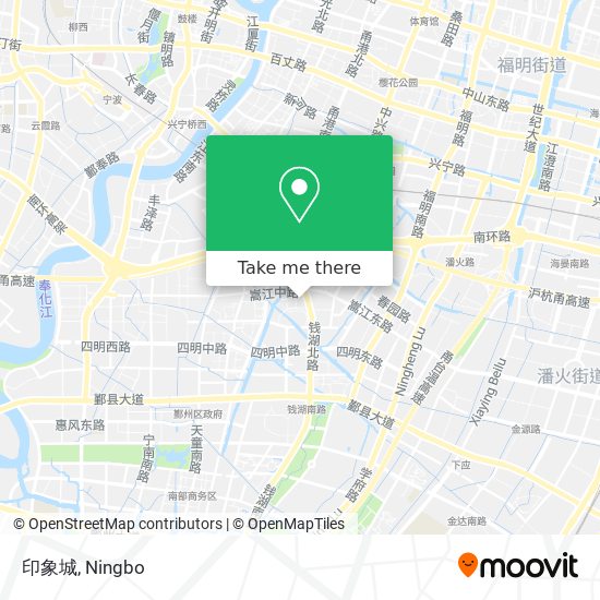 印象城 map