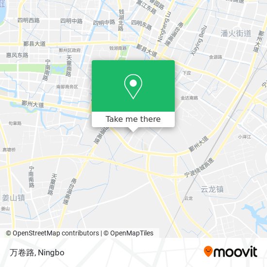 万卷路 map
