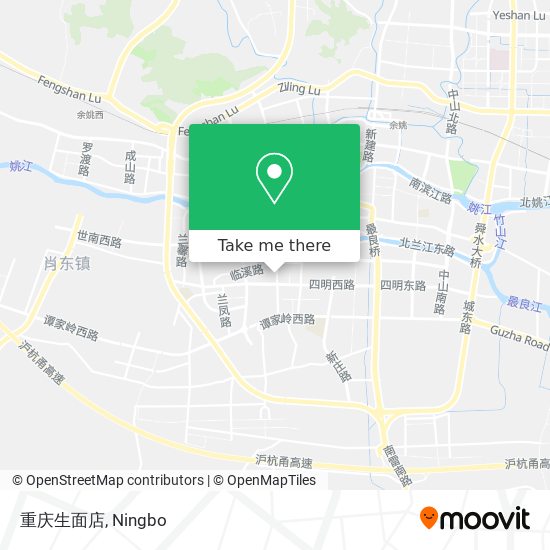 重庆生面店 map