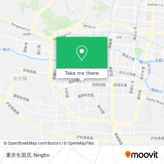 重庆生面店 map