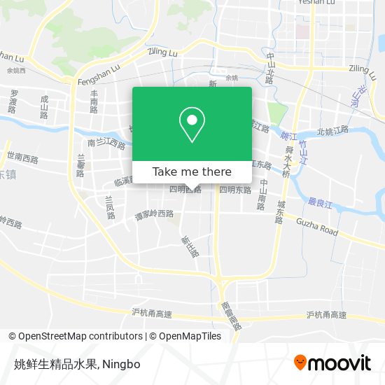 姚鲜生精品水果 map
