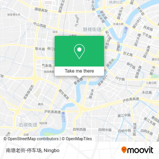 南塘老街-停车场 map