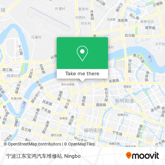 宁波江东宝鸿汽车维修站 map