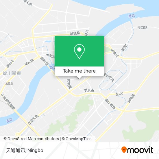 天通通讯 map