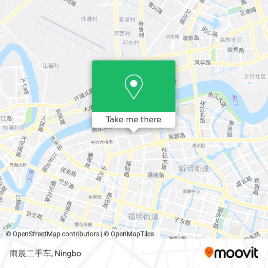 雨辰二手车 map