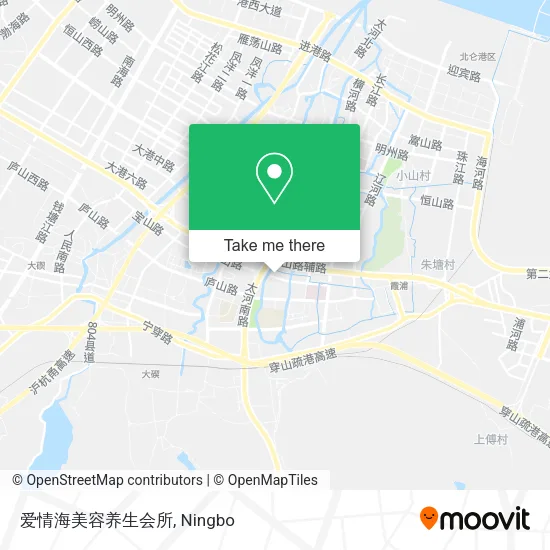 爱情海美容养生会所 map