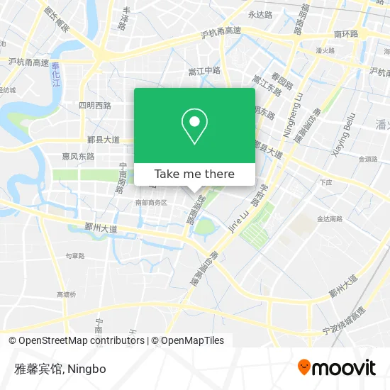 雅馨宾馆 map