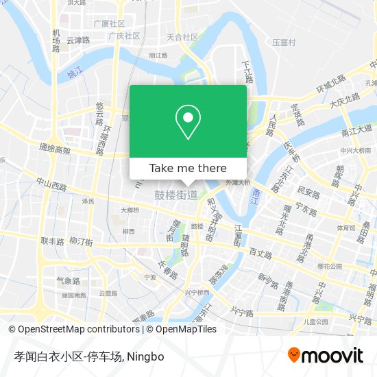 孝闻白衣小区-停车场 map
