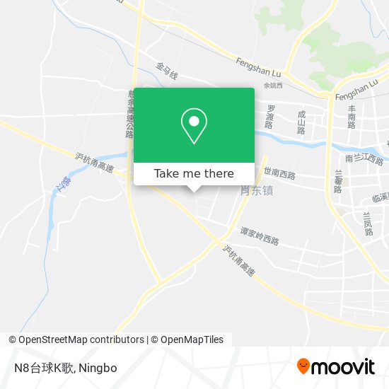 N8台球K歌 map