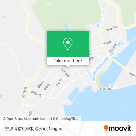 宁波博信机械制造公司 map