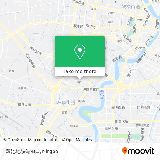 藕池地铁站-B口 map