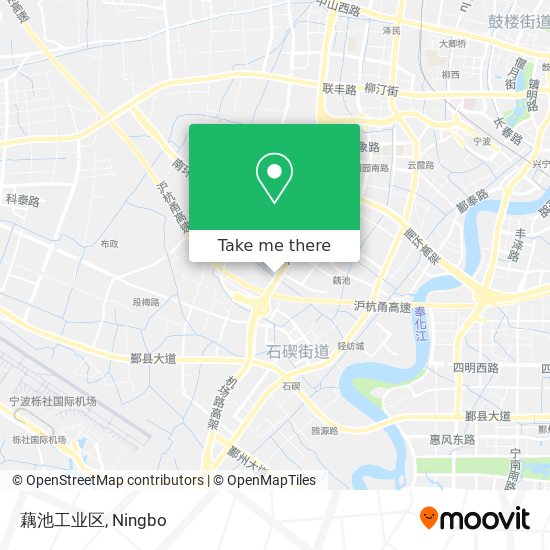 藕池工业区 map