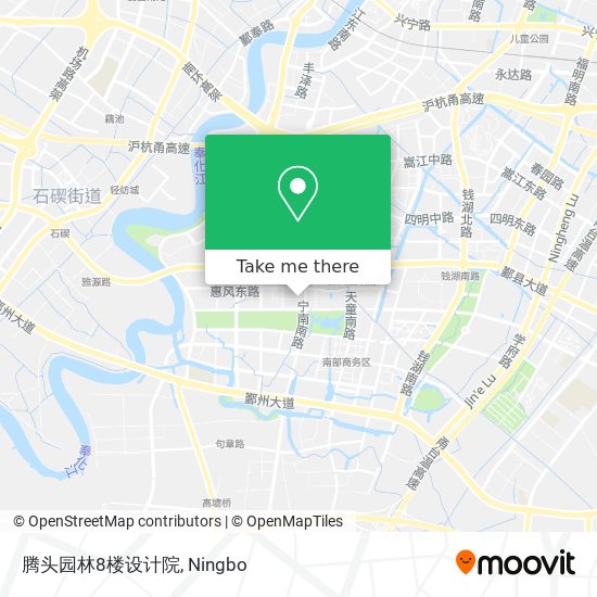 腾头园林8楼设计院 map
