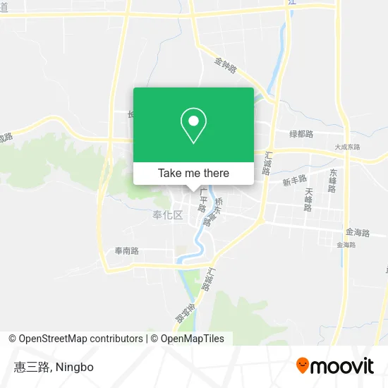 惠三路 map
