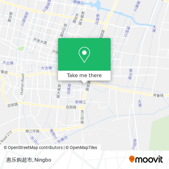 惠乐购超市 map