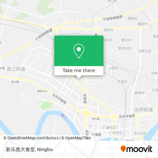 新乐惠大食堂 map