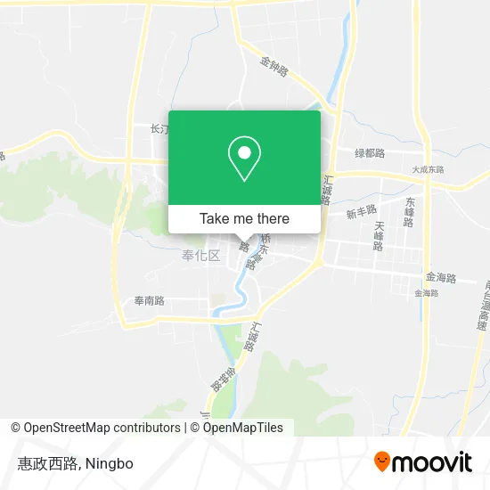 惠政西路 map