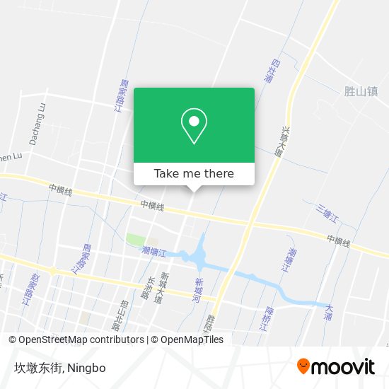 坎墩东街 map