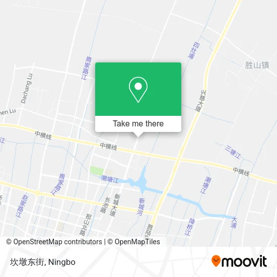 坎墩东街 map