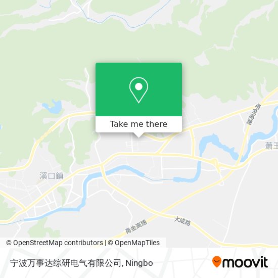 宁波万事达综研电气有限公司 map
