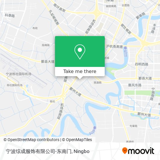宁波综成服饰有限公司-东南门 map