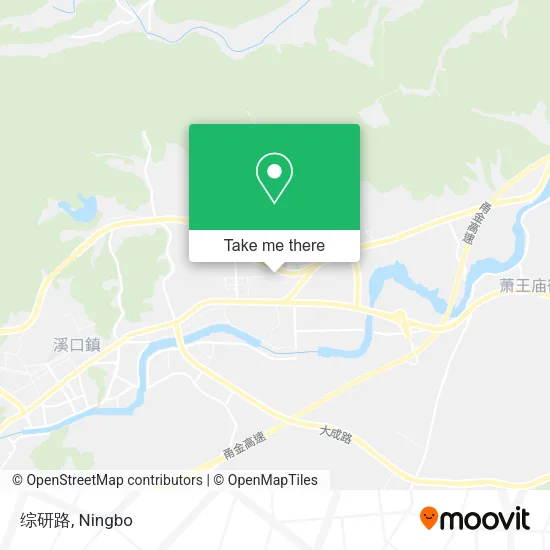 综研路 map