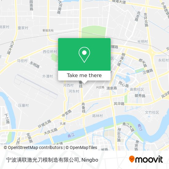 宁波满联激光刀模制造有限公司 map
