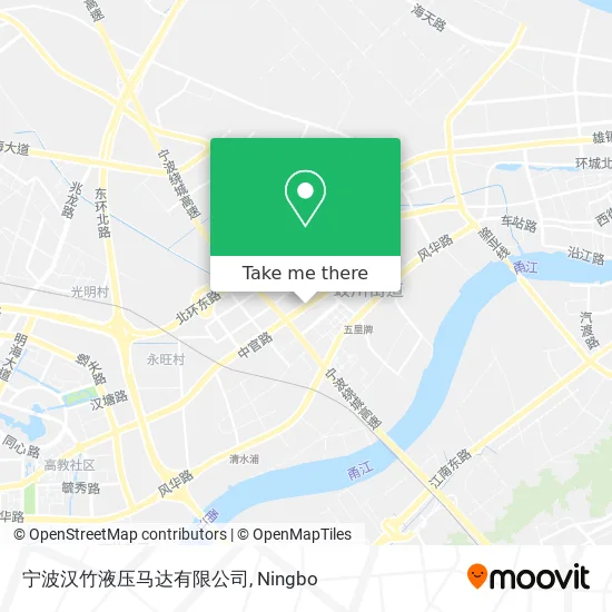 宁波汉竹液压马达有限公司 map