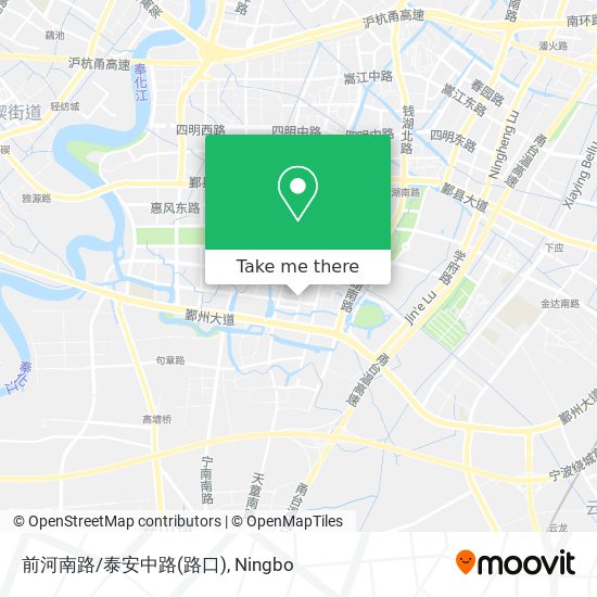 前河南路/泰安中路(路口) map