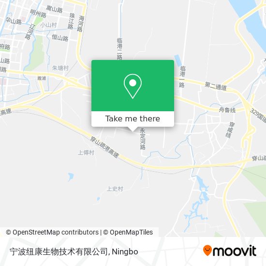 宁波纽康生物技术有限公司 map
