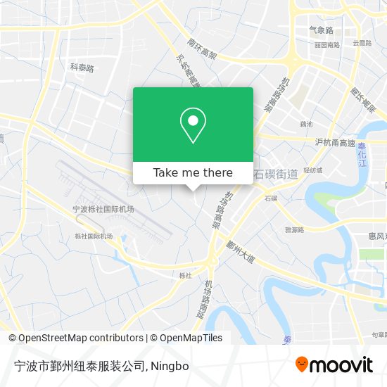 宁波市鄞州纽泰服装公司 map